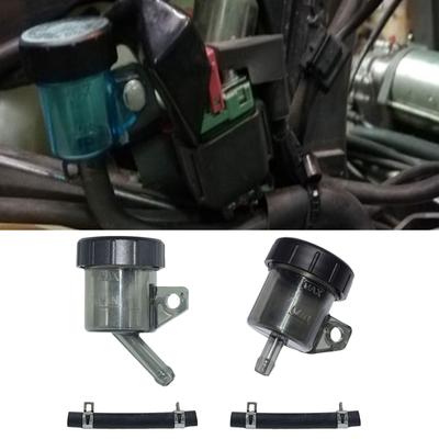 Tasse de liquide de frein 1 pièce Réservoir de cylindre de maître-cylindre de frein avant et d'embrayage Réservoir d'huile pour liquide de frein Tasses de réservoir d'huile pour liquide Accessoires de moto