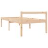 Vidaxl Bed For Seniors, 75X190 Cm, Solid Pine Wood