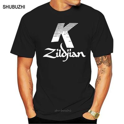 Zildjian K Percussion Drums Cymbal Logo Mens Black TShirt Cotton Printed Short Sleeves Funny Graphic Tee Shirt