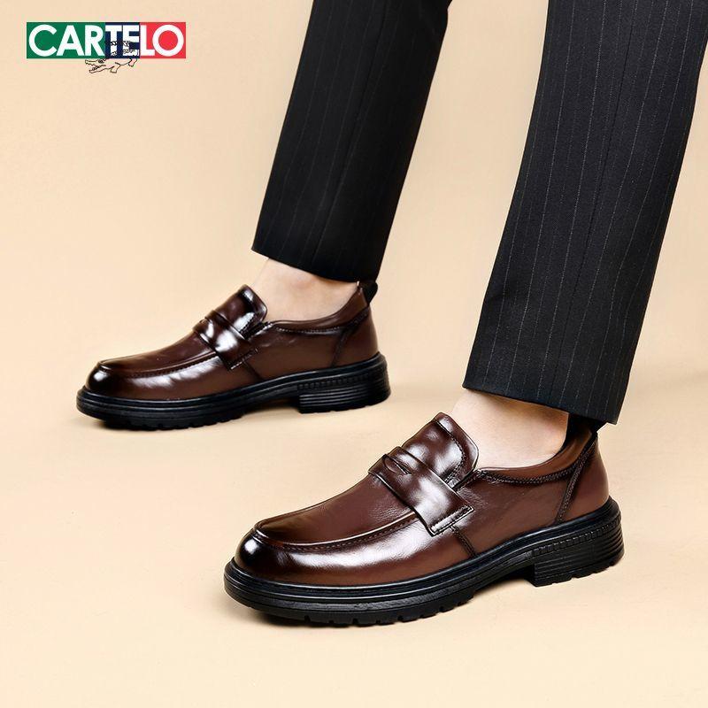 Новая мужская обувь из натуральной кожи — фото 9