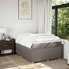 Cadre de lit avec matelas - Maison Exclusive - 120x190 cm - Housse amovible - Tissu polyester