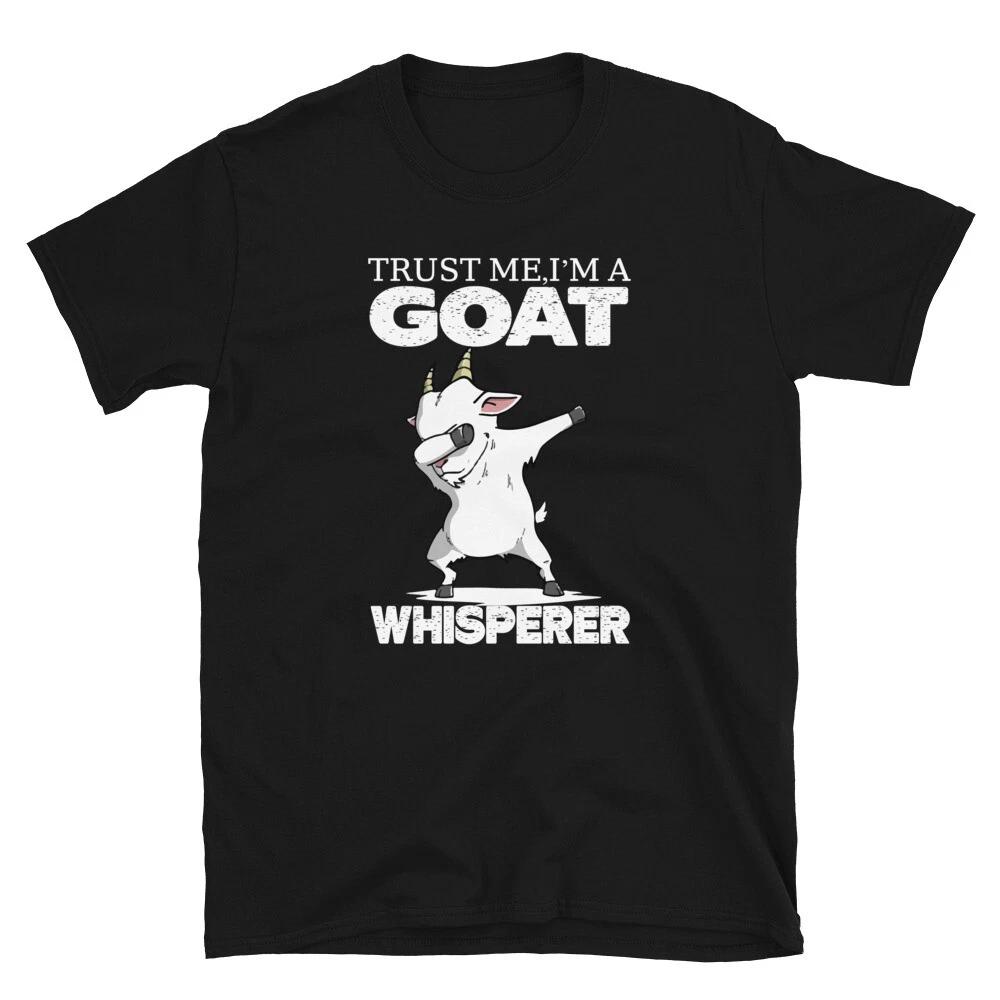 Goat Whisperer Funny Goat Animal T-Shirt M