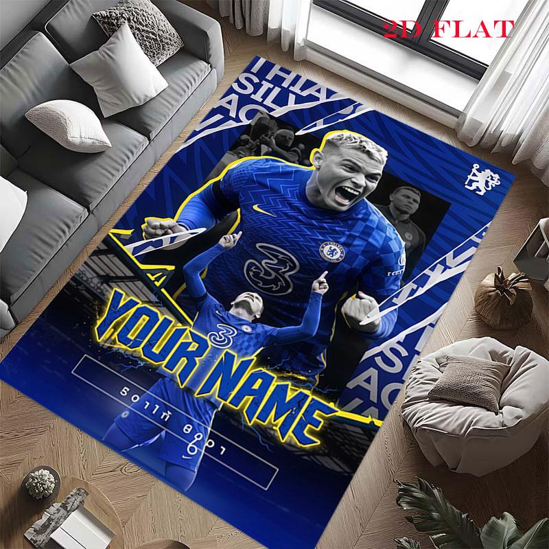 Custom Chelsea Carpet Rug for Living Room Bedroom Home Sofa Decoration,Kids play Nonslip Floor Mat