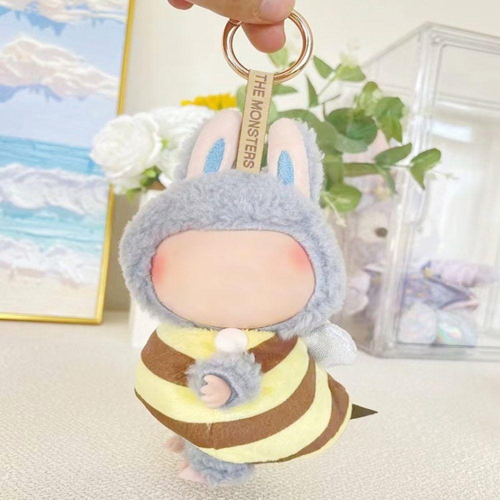 Håndlaget dukkeskjørt Labubu Time To Chill Fylte miniklær Labubu-klær For 17 cm Labubu-dukke