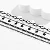Salircon Gothic Dark Style Multi-layer Metal Necklace Fashion Star Pendant Short Collarbone Necklace Women's Trend Party Jewelry