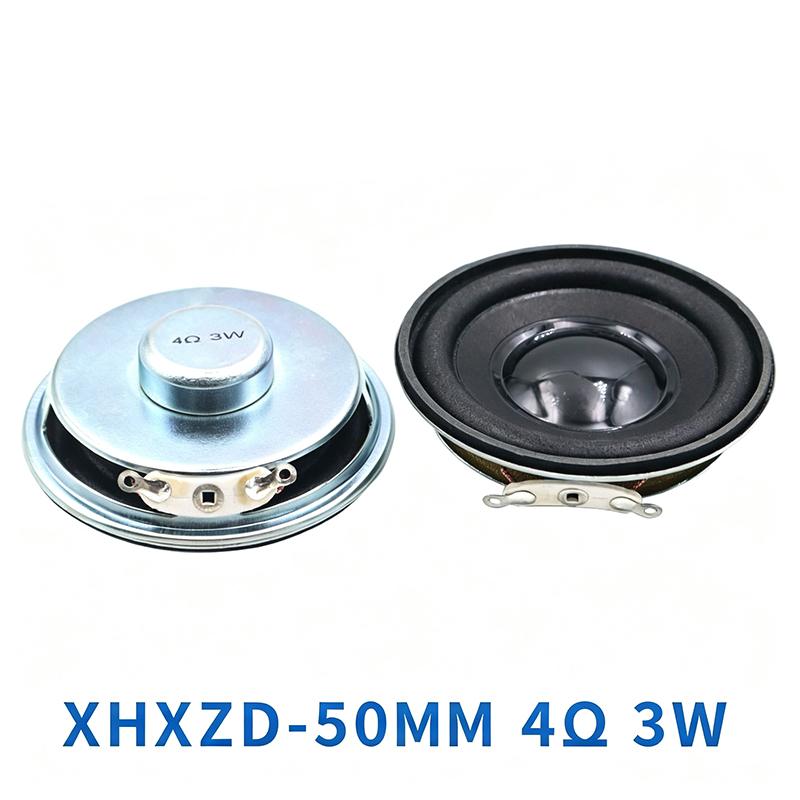 Kulatý širokopásmový reproduktorový měnič 4Ohm 3W Mini reproduktor 20 až 50 mm Audio reproduktor pro DIY Bluetooth reproduktor Elektronický projekt