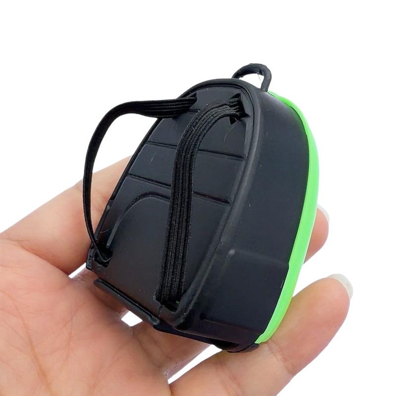Dollhouse Enjoyment 15/17cm Doll Backpack with Cat Model Pretend Play Fun