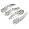 10PCS 12 16 18 20 mm Copper Metal Hairpin Accessories Blank Hair Clips Cabochon Settings Base Hairpin DIY Jewelry Making