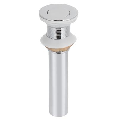 Bathroom Sink Drain Anti Clog Basin Popup Bounce Draining Stopper with Protective CoverWithout