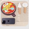Children's Wooden Simulation Pizza Puzzle Toy