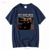 Pet Shop Boys Night Life Maglietta Nera Tutte le Taglie Maniche Lunghe o Corte Vintage Lavata Abbigliamento Firmato Traspirante