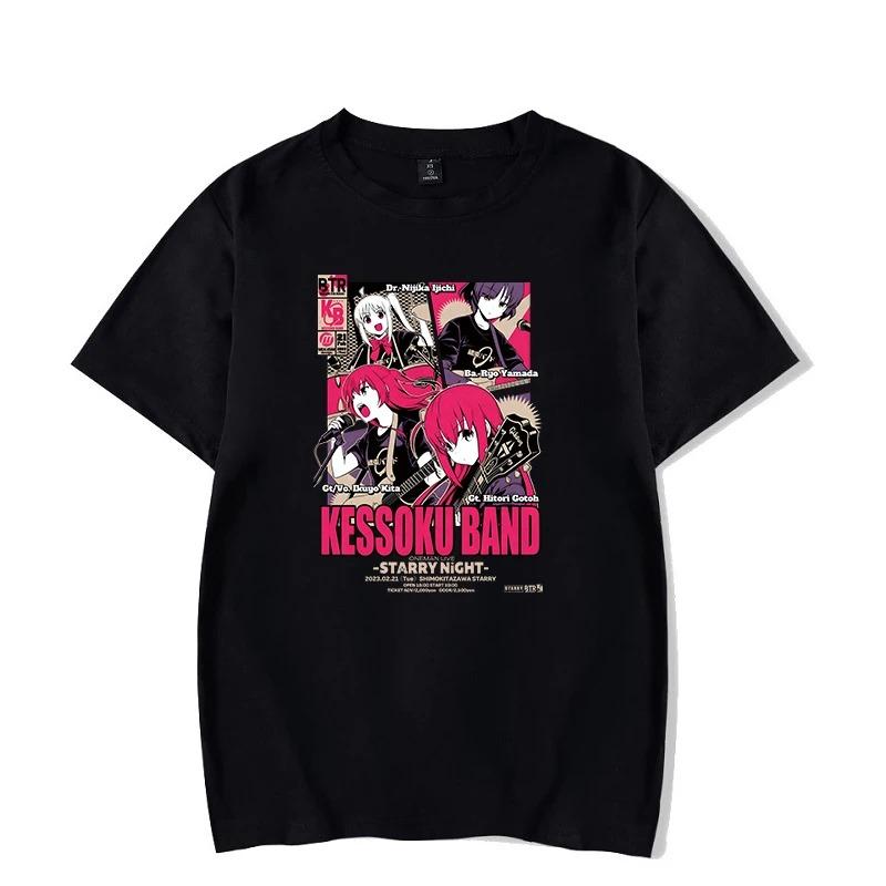 Klasické speciální vydání Bocchi the Rock Gotou Hitori Manga Anime Tričko Pohodlné Hip Hop Vzor Krátký Rukáv Tričko