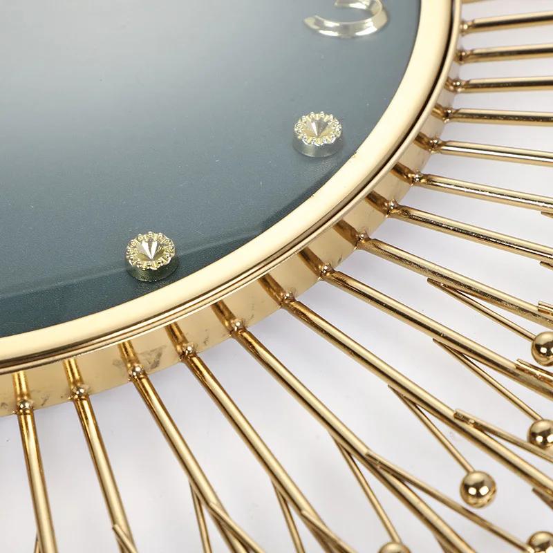 Light Luxury Wall Clock, Living Room Clock Modern Minimalist Decoration Clock Wall Hanging Creative Watch