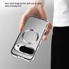 For Google Pixel 10/10 Pro Case Compatible with MagSafe Hard PC Metal Frame Frosted Phone Back Cover