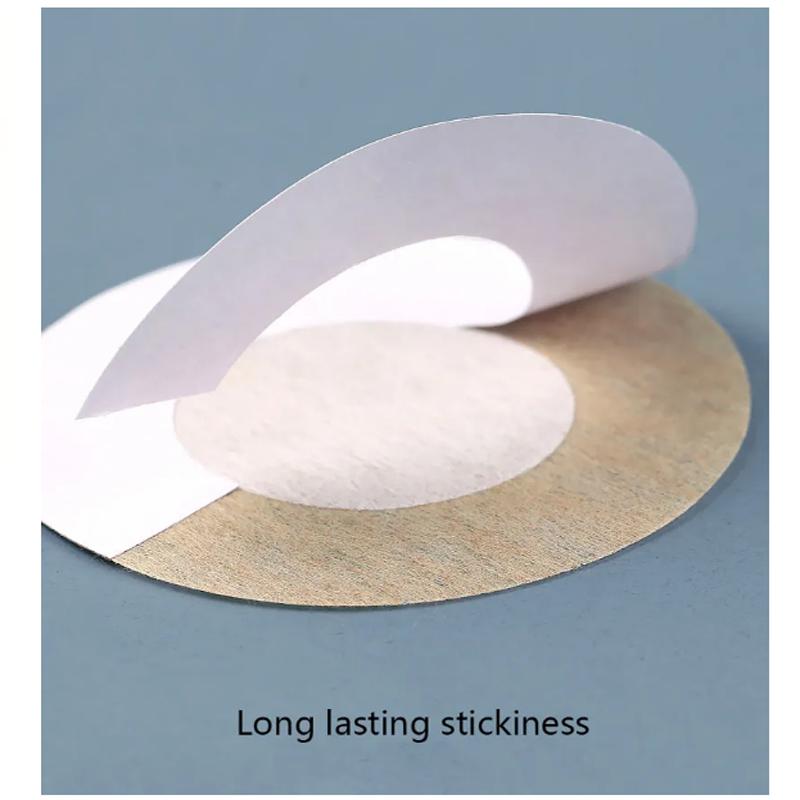 100Pcs Nipple Sticker Disposable Invisible Chest Sticker Non-woven Bra Breast Patch Bra-less Pasties Pad Nipple Cover Stickers
