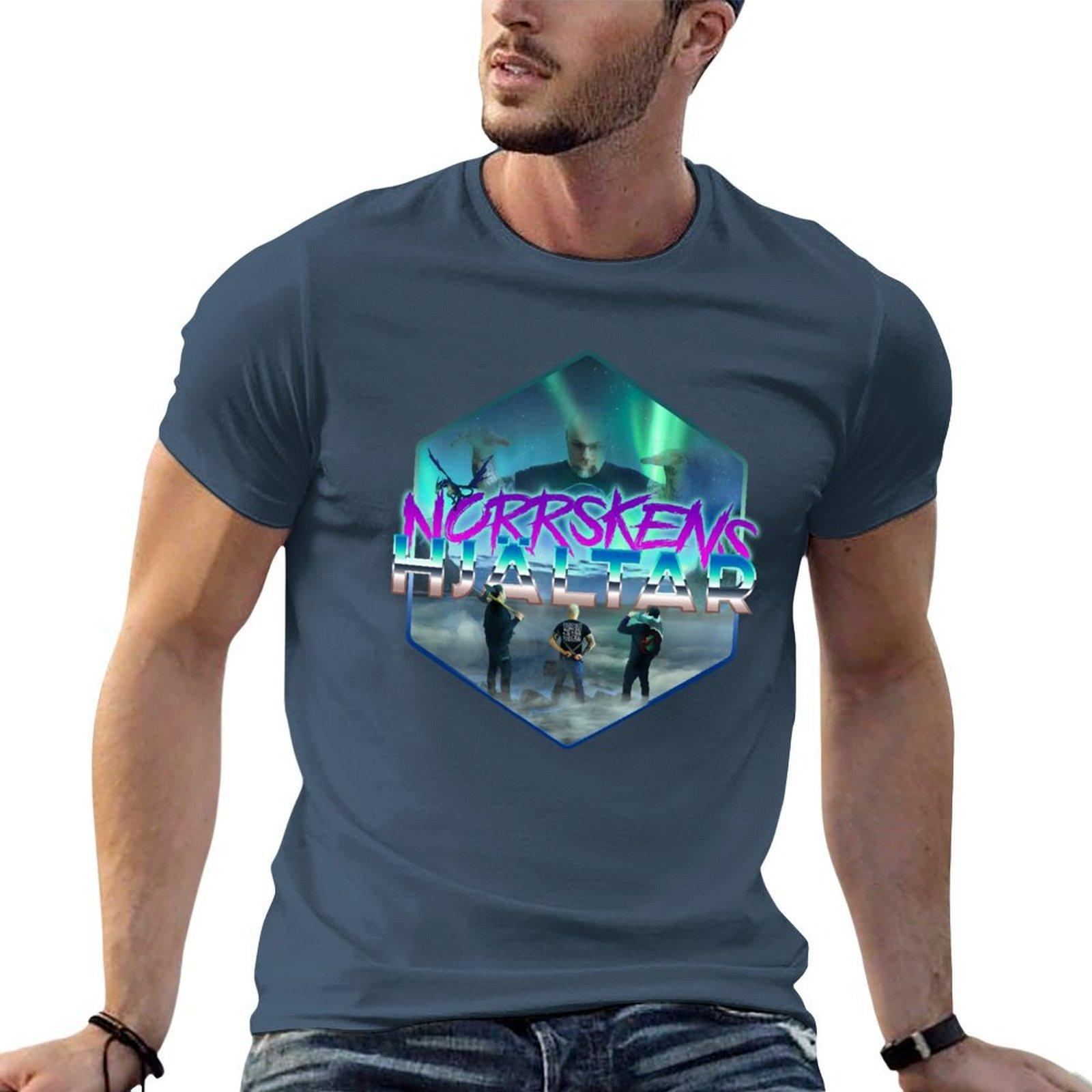 Norrskenshjltar V2 Tshirt T Shirt Unisex Cotton Cotton T Shirt Unisex T Shirts For Unisex Cotton Soft Tshirt S