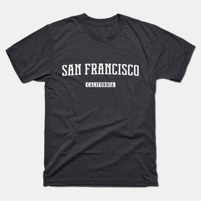 San Francisco Shirt | San Francisco California T-Shirt | Adult Unisex SF Tee Unisex T-Shirt