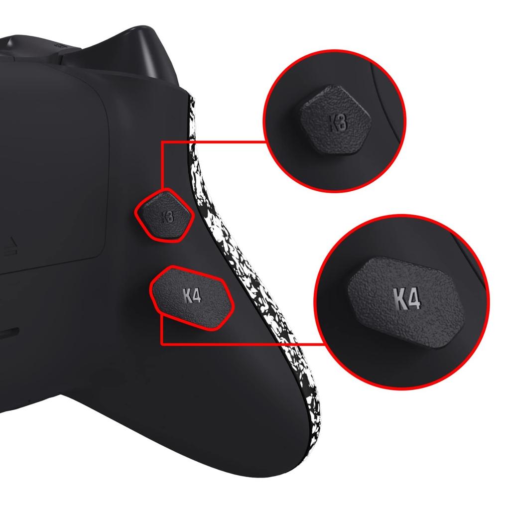 Kit di Rimappatura Programmabile eXtremeRate per Xbox Series Scheda di Aggiornamento per Controller Xbox Core con Pulsanti Laterali e Posteriori Riprogettati Controller X/S,
