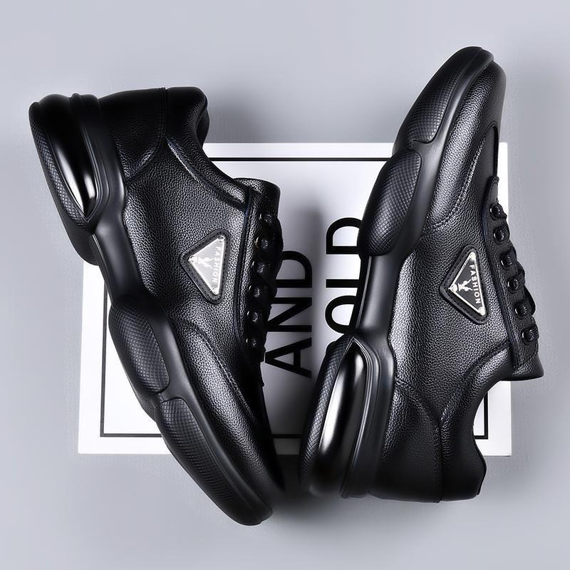 Fashion Leather Shoes For Man Genuine Leather Casual Shoes Fashion Business Oxford Shoes High Quality Designer Work Shoes