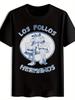 Los Pollos Hermanos Graphic T-shirt - Casual Crew Neck