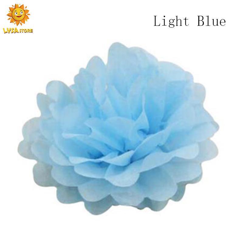 10inch 25cm European And American Party  Decorative Paper Flower Ball Handmade Garland For Wedding Dress Up Birthday Gathering