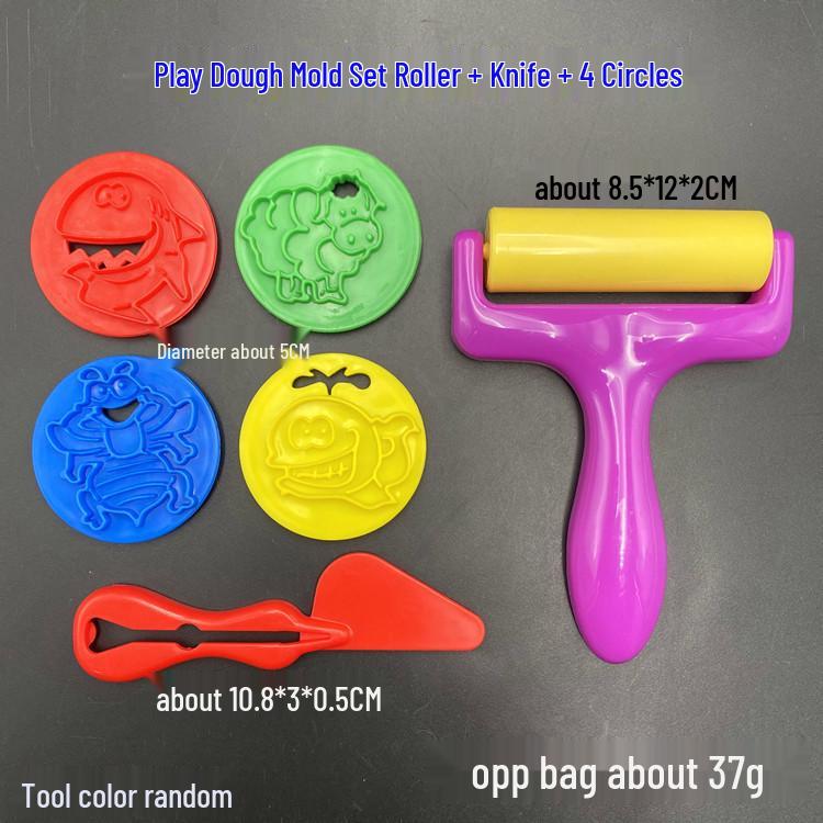 Children's DIY Color Clay Craft Kit: Includes Leather Clay, Glue Machine, Needle Cylinder, Noodle Maker, Dessert, Cake, and Bread Making Tools.