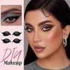 2025 Eyelash Stickers Adjustable Quick Eye Makeup Eyeshadow Combination Reusable False Eyelashes For Beginner-Good