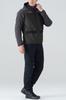 RS Taichi RSJ334 Air Flip Breathable Mesh Riding Jacket Parka with CE Protectors and Fixed Hood, Graphite, Size L