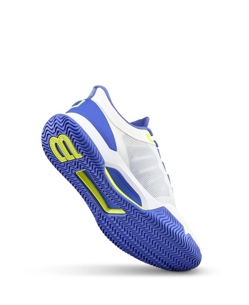 Wilson Intrigue Tour Tennis Shoes WRS336740U090 Size cm White/Amparo Blue/Softy Yellow, 25.5