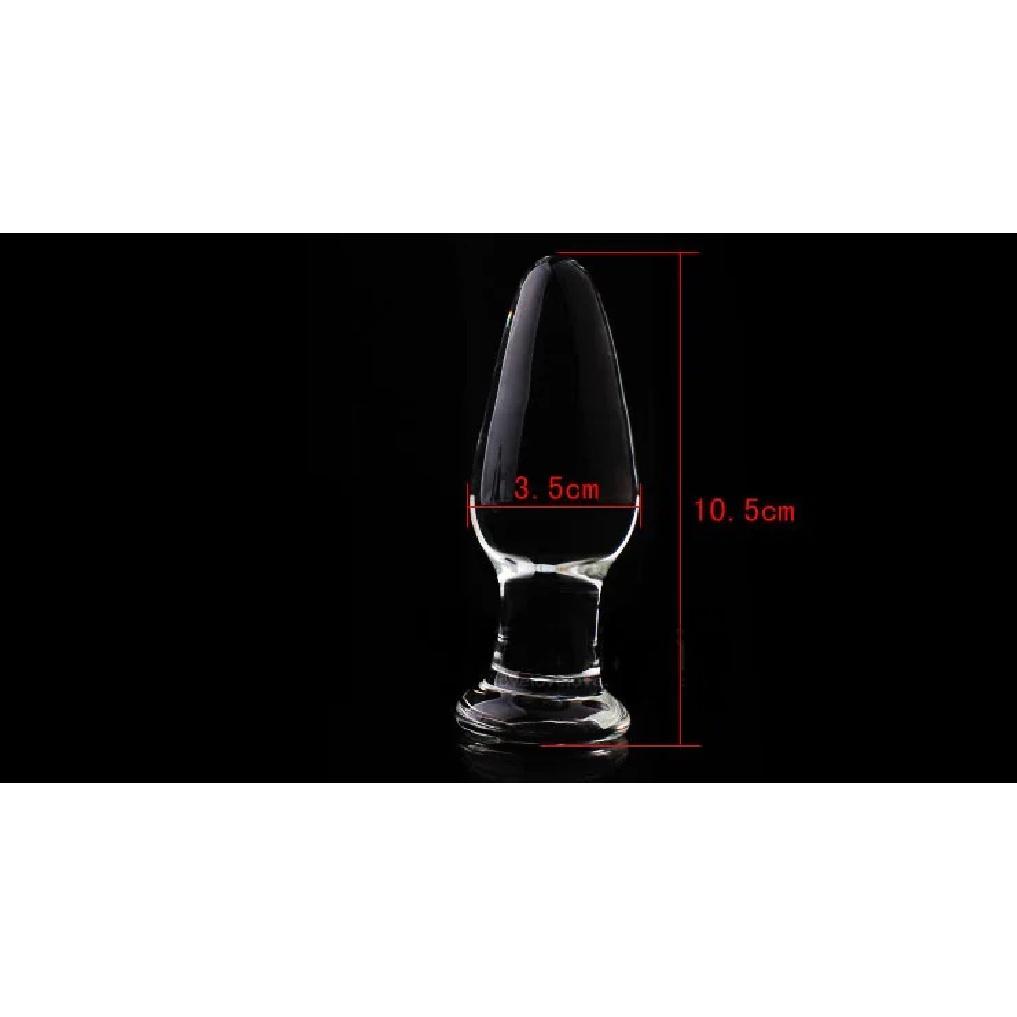 Huge Crystal Glass Anal Plug Sex Toys for Woman Lesbian G SPOT Squirt BIG BALL GAY DICK Anus Prostate Stimulation Toy BUTT Plug