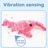 Jouet électrique pour chat sauteur, Simulation de mouvement de crevette, homard, jouets électroniques en peluche pour chien, chat, jouet Animal en peluche pour enfants