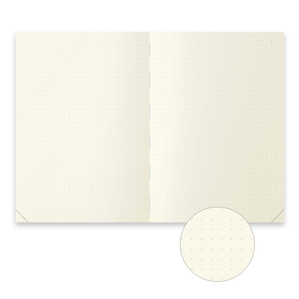 DESIGNPHIL MIDORI MD Notebook Journal, A5, 1 Page Per Day, Dot Grid A, 15313006
