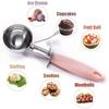 Multi-Function Ice Cream Scoop Stainless Steel Fruit Scoop New Snowball Maker  Kitchen Use