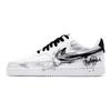 Nike Court Vision 1 Skateboard Shoes Unisex Low top Black Gray White DH2987-100(Team2035-)