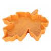 Maple Leaf Shape Reptile Water Feeder Plastic Pet Feeding Bowl Drinking Tray for Geckos Lizards Spiders Turtles