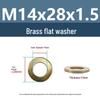 Yigu Durable Brass Flat Washers: M2-M12 Screws