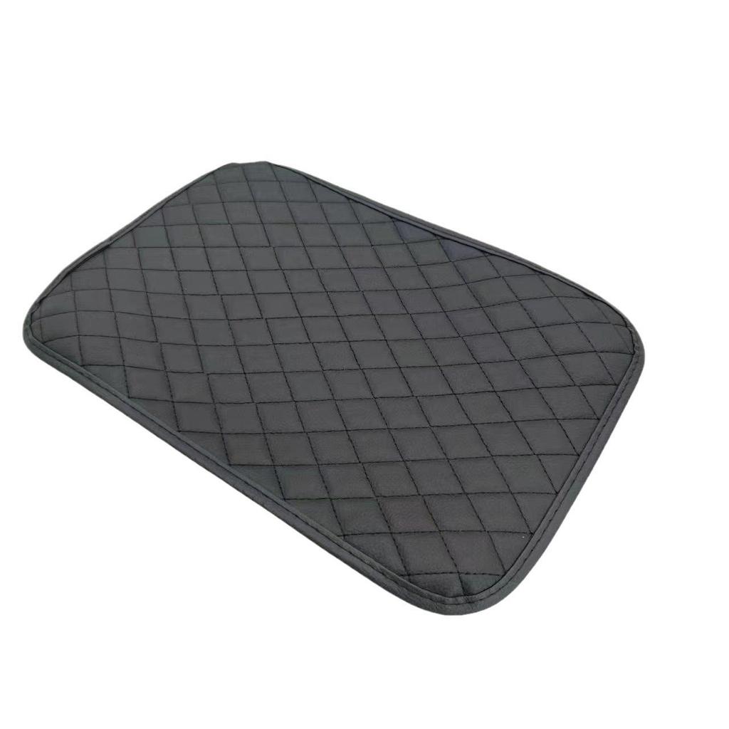 Universal Waterproof Non-Slip PU Leather Diamond Armrest Pad with Storage