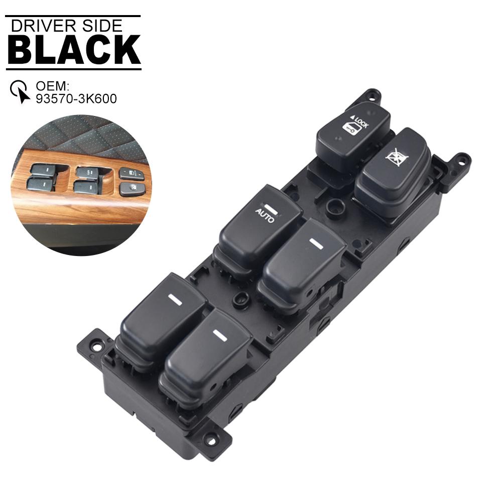 Genuine Window Main Switch Button LHD & Passenger Switch For 2008-2010 Hyundai NF Sonata 93580-3K500