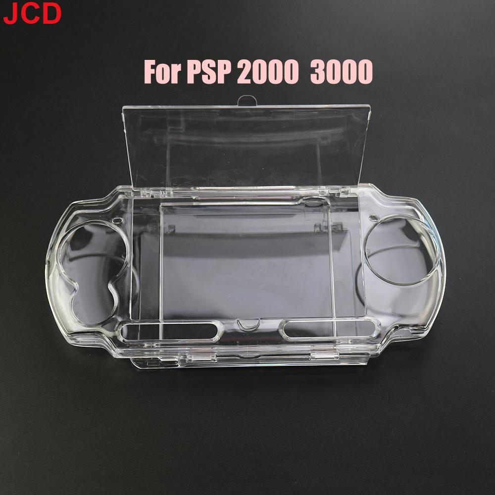 JCD 1pcs Crystal Transparent Hard Protective Case Cover Shell For  PsVita Psv PSP 1000 2000 3000 Full Body Protector Skin Case