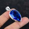 Faceted Tanzanite Quartz Pendant Gemstone Pendant 925 Sterling Silver Pendant Handmade Brand New Jewelry Healing Stone Pendant Gifts for Her