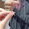 Elegant Winter Floral Women's Ring – Simple, Versatile, Non-Fading Index Finger Accessory
