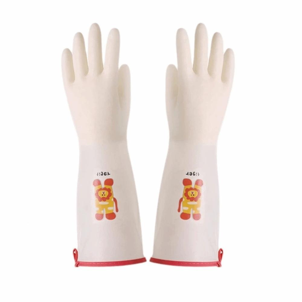 Tear-resistant Cleaning Gloves Thickened Kitchen Gloves Laundry Gloves  Kitchen Use