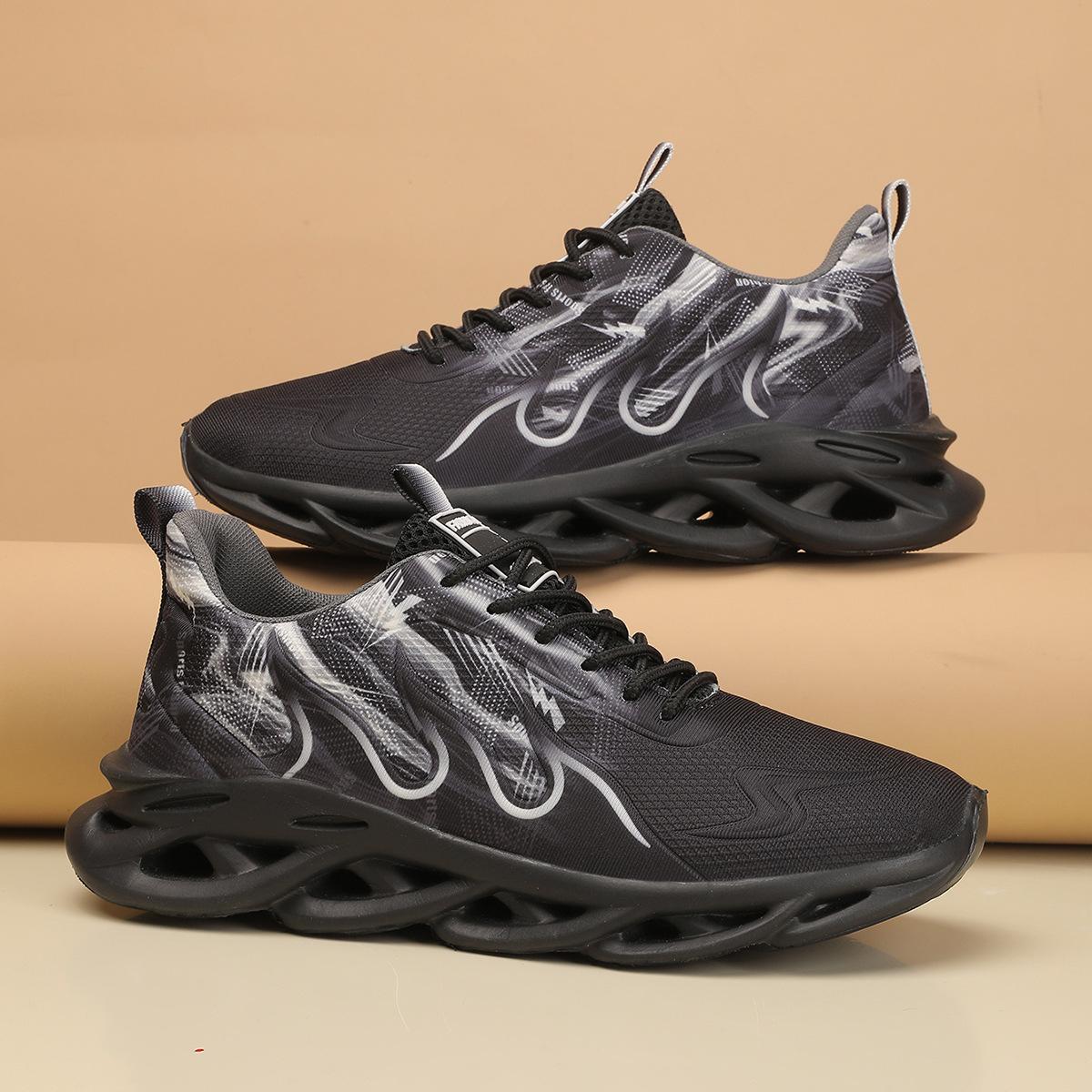 New casual dad shoes twist sole hollow thick sole stable running shoes sports shoes 36