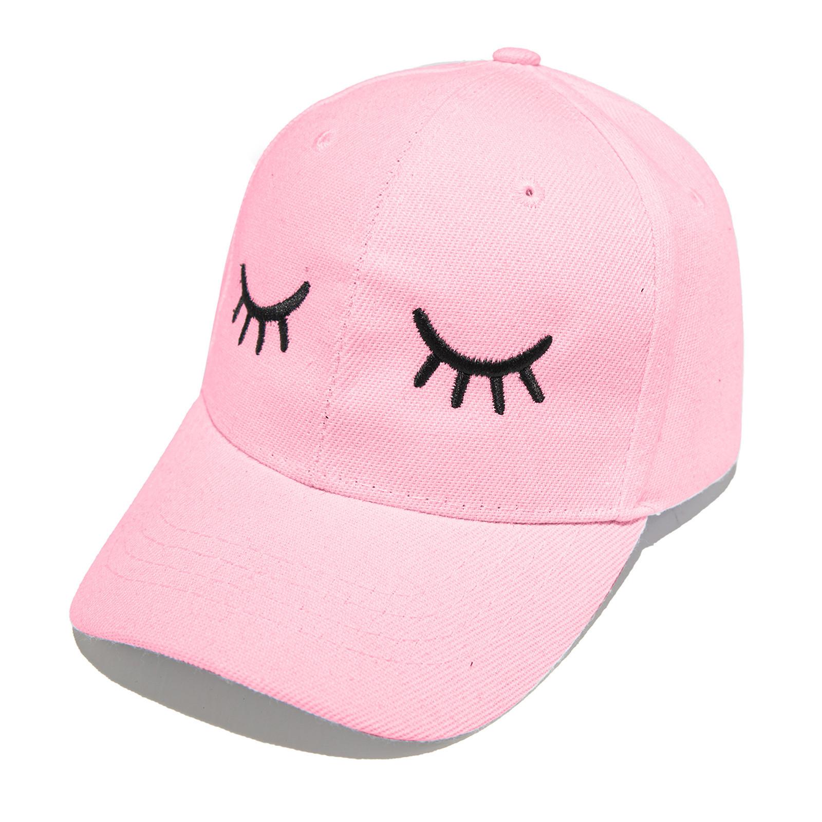 

Бейсбольная кепка с вышивкой для маленьких мальчиков, повседневная детская шапка One size розовый