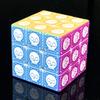3X3X3 Skull&Bones Magic Cube Professional Speed Puzzle Children'S Fidget Gift Kids Educational Toy