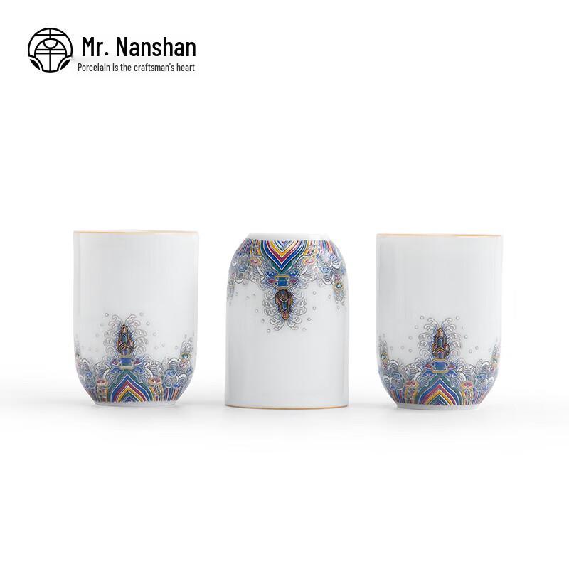 Mr. Nanshan Constant Temperature White Porcelain Wine Warmer Set