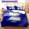 3pcs BIRMINGHAM CITY LOGO Pattern Bedding Set Duvet Cover Set Includes Duvet Cover &pillowcases,perfect All Season Bedroom Decoration&gift