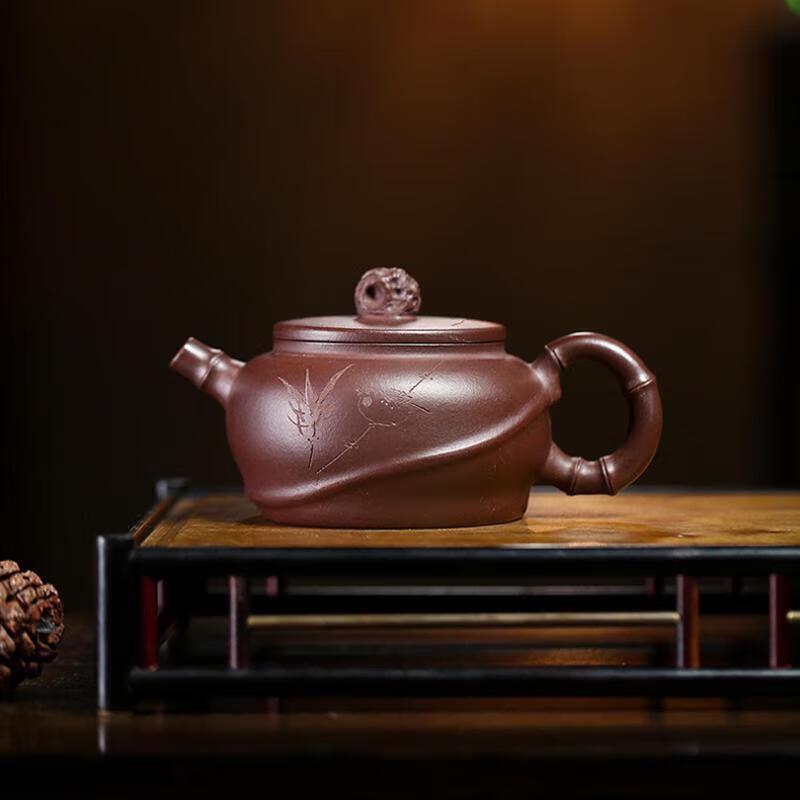 Yunyan Handmade Zisha Teapot - Taihu Stone Bamboo