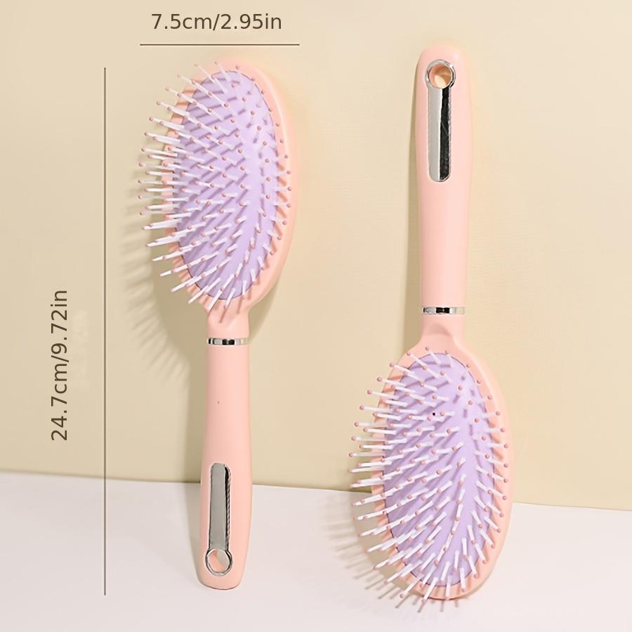 Macaroon Air Cushion Comb - Comfortable and Versatile with Durable ABS Plastic Handle