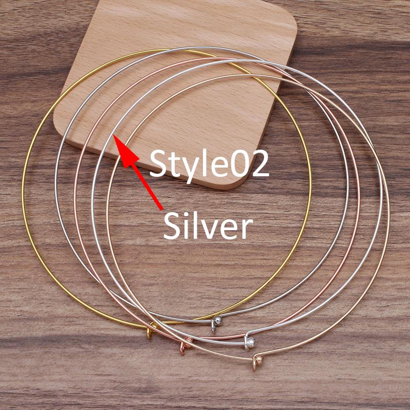 5pcs Metal DIY Wedding Headband Bride Coil Hairwear Hairband Head Hair Band Base Collar Neckwear Necklace Jewelry Components